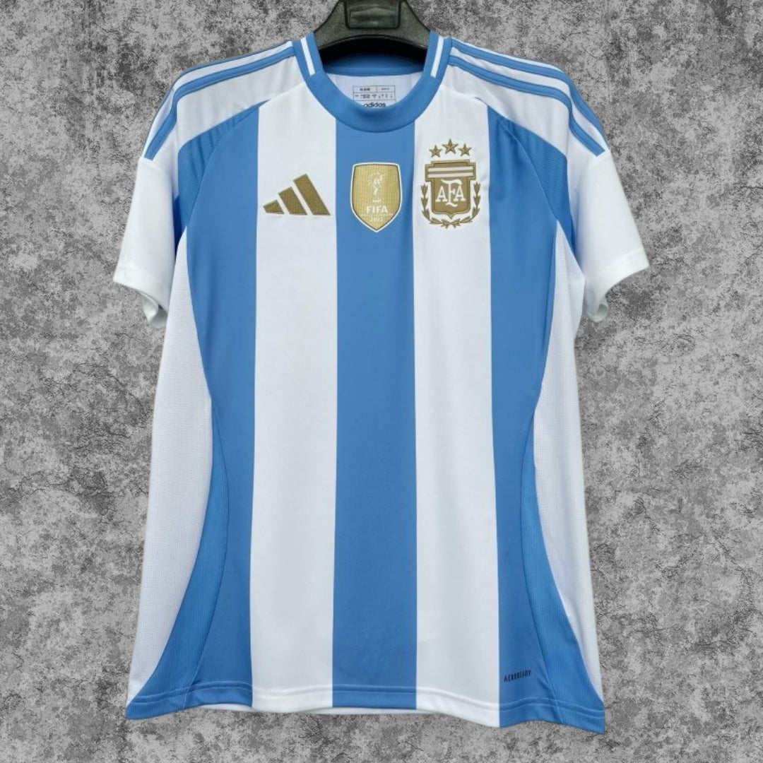 Argentina camiseta local 2024/25 (c/parche camp. Mundial 2022)