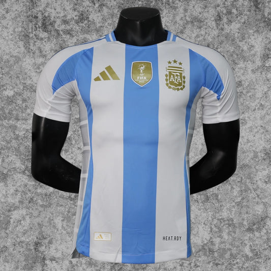 Argentina camiseta local 2024/25 (c/parche camp. Mundial 2022)