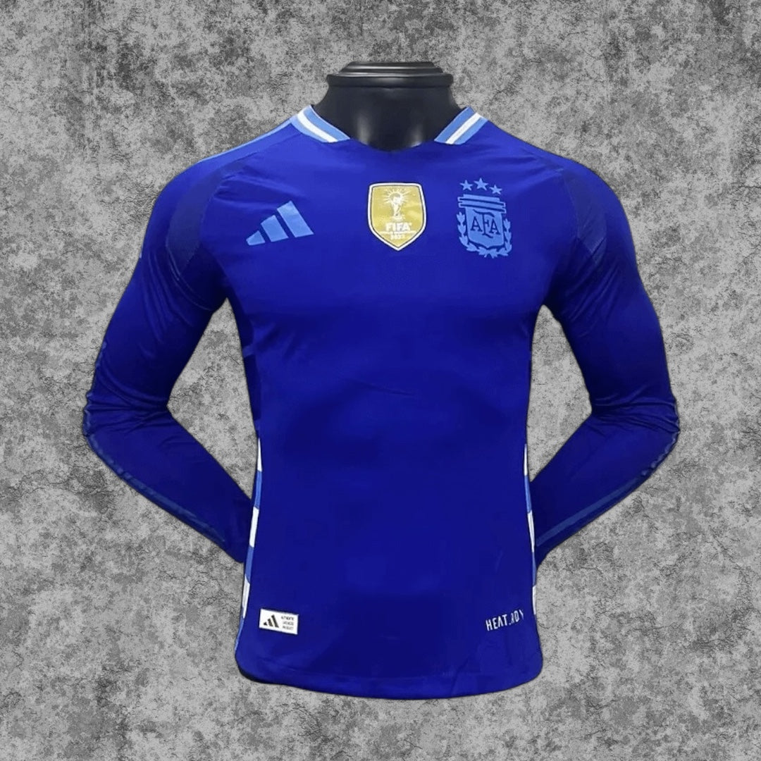 Argentina camiseta alternativa 2024/25 (c/parche camp. Mundial 2022)