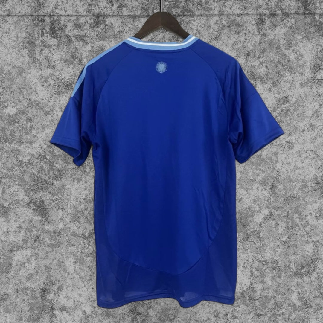 Argentina camiseta alternativa 2024/25 (c/parche camp. Mundial 2022)